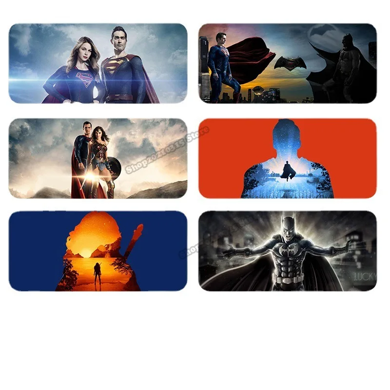 Подлинные коврики для клавиатуры DC Batman компьютерный коврик мыши 300x600 мм