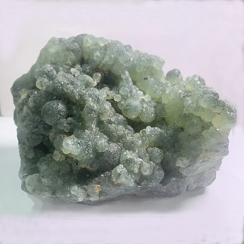 

Aladdin, природное сырье Пренит зеленый образец драгоценного камня рейки минеральной камень Дома Decration коллекция