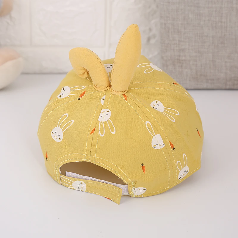 BNWIGE New Cute Rabbit Child Sunscreen Sun Hat Children Spring Summer Fashion Casual Sombreros for 1-3 Year Old | Аксессуары для