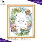 Ваш подарок садовник рукодельный C319 14CT 11CT Счетный и штампованный домашний декор садовник вышивка DIY наборы крестиков