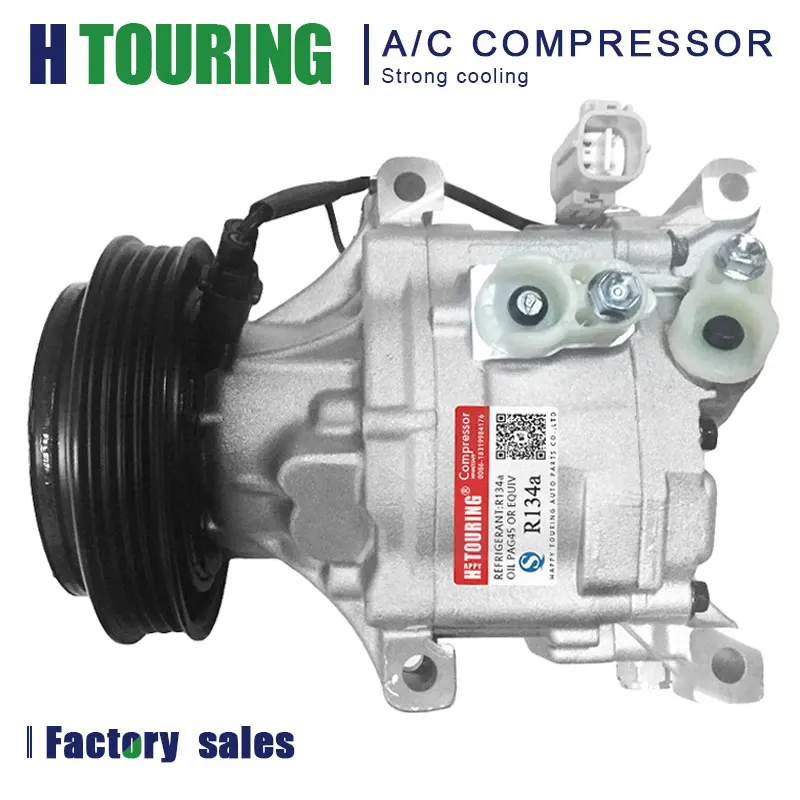 Для Toyota Yaris/Echo/Mazda Miata SCSA06C A/C компрессор 447180-8750 447220-6067 447220-6651 447220-6871 447260-7300 447260-7810