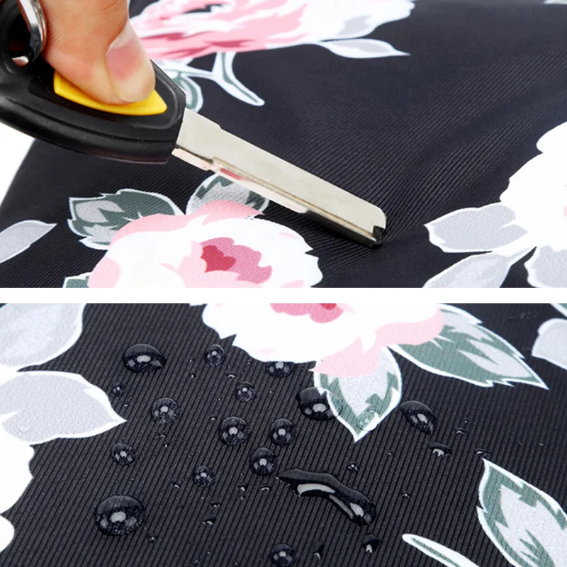 Новинка 2020 женский рюкзак Оксфорд для девочек с цветочным принтом школьный