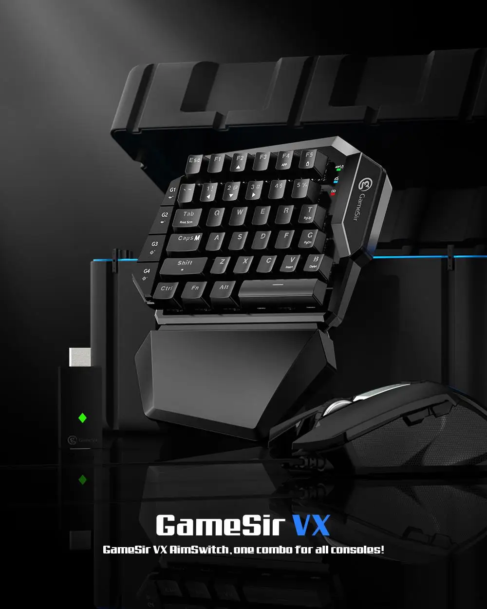 Оригинальный беспроводной геймпад GameSir VX E-sports 2 4G Клавиатура Мышь