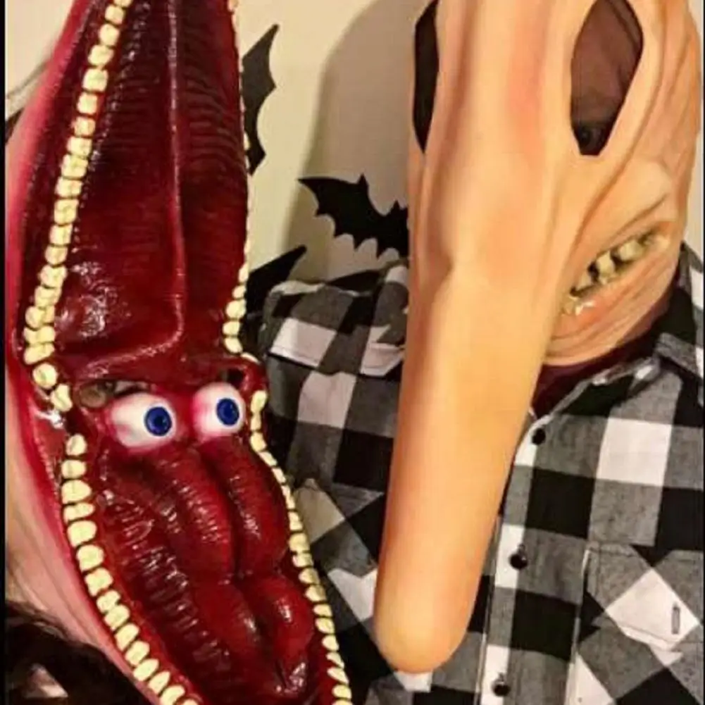 1 шт. костюм на Хэллоуин с маской жуклесок Марты Барбара и Адам латексная маска