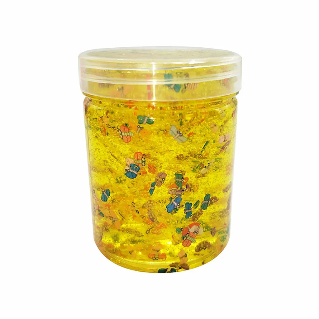 Красивая Фантазия цвет слизь дети глина декомпрессионные игрушки прозрачный