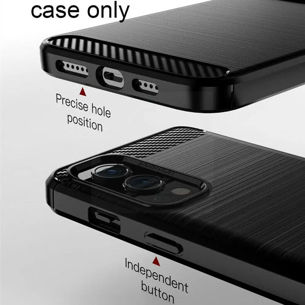 

All-inclusive Anti-fall Protective Cover Carbon Fiber Mobile Brushed For Oneplus Phone 2 Nord 5g Soft Y5i1