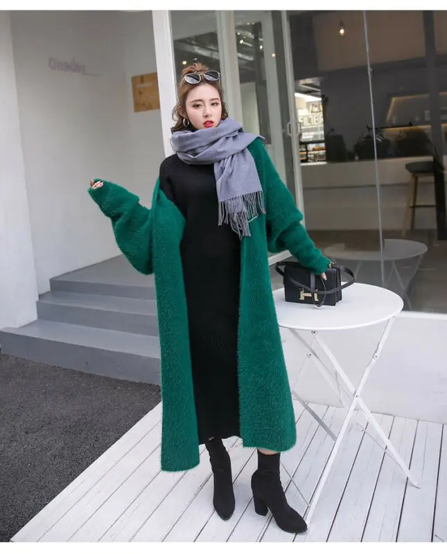 

Women's Ladies Winter Warm Cardigan Open Front Long Sleeve Coat Outwear
