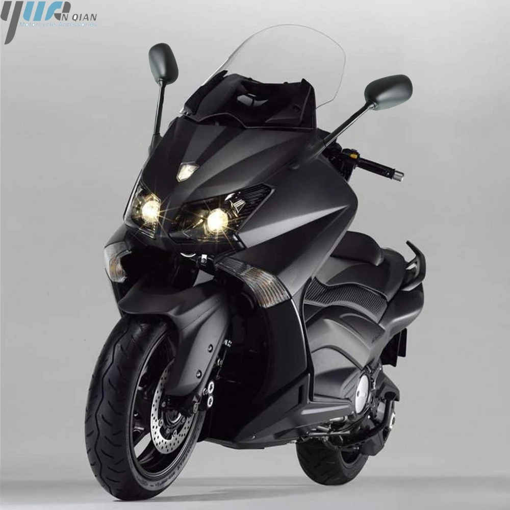 Черное зеркало для мотоцикла боковое зеркала скутера YAMAHA T MAX 500 TMAX 2001 2011 2002 2003 2004