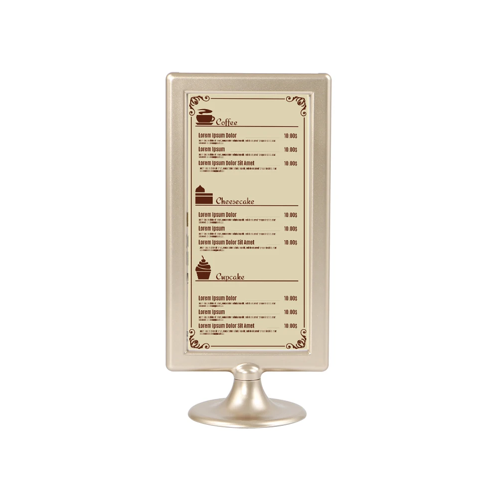 Двухсторонний дисплей для напитков размером 100*200 мм держатель номерных знаков