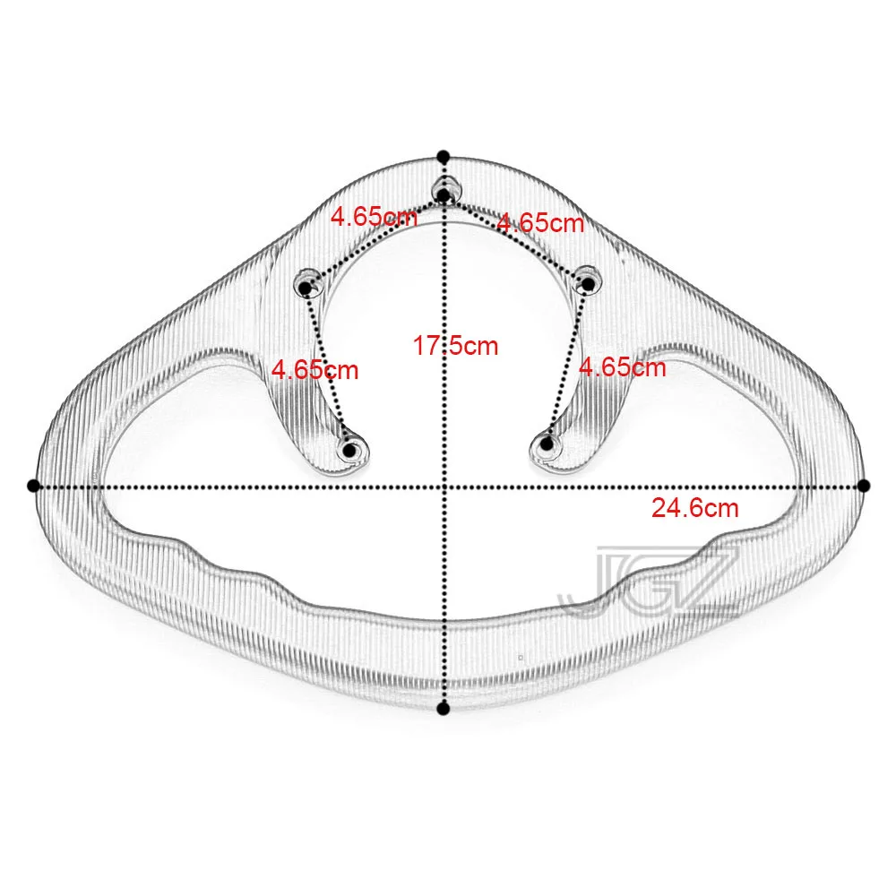 

Motorcycle Passenger Handles Front Tank Grab Bar Armrest Handgrips Handrails For Suzuki GSX250R GW250 GSXR600 GSR750 Accessories