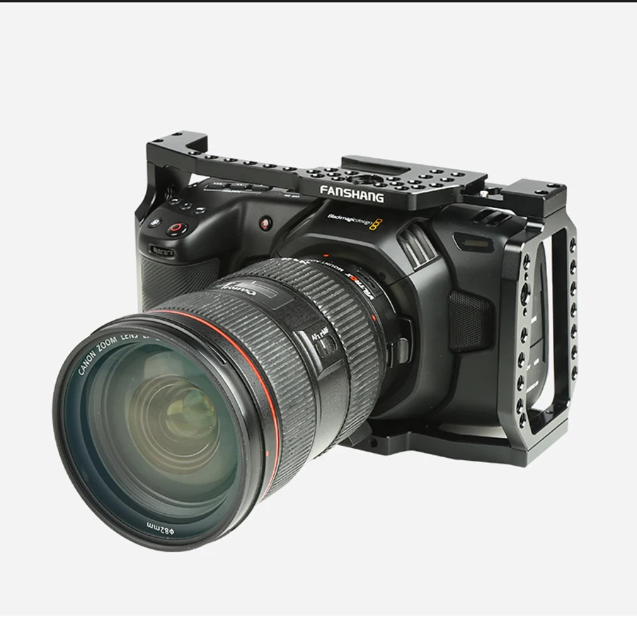 Viltrox клетка для камеры Blackmagic Pocket Cinema Camera BMPCC 4K Защитная с винтом 1/4 'Ɖ/8''