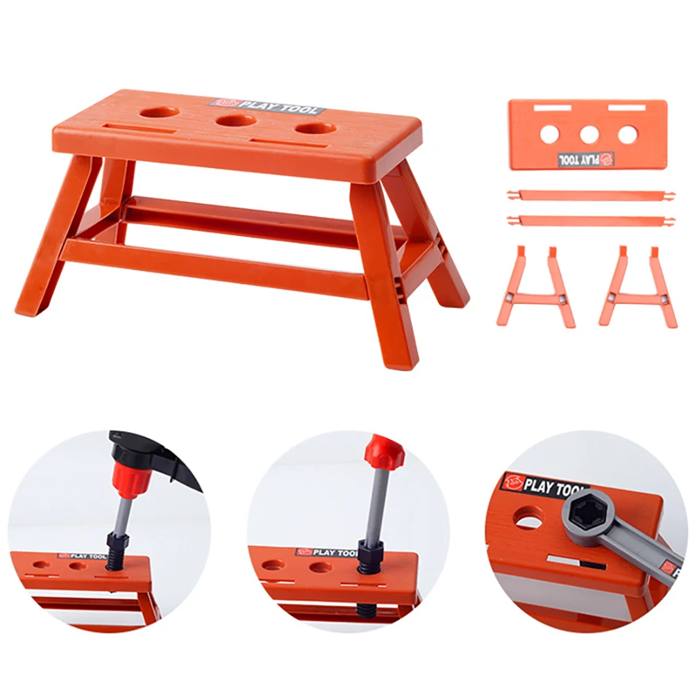 

Children Simulation Repair Drill Tools Toys For Boys Pretend Play Model DIY Tool Play House Garden Toy Kit Children Gifts