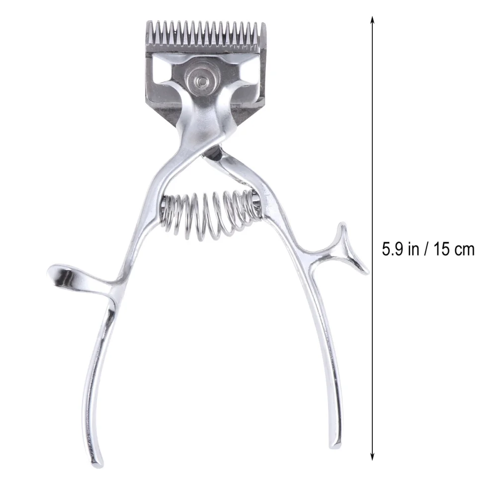 

Old Fashion Manual Haircut Hair Clipper Trimmer Stainless Steel Hairdressing Non-electric Scissor Grooming Cutter