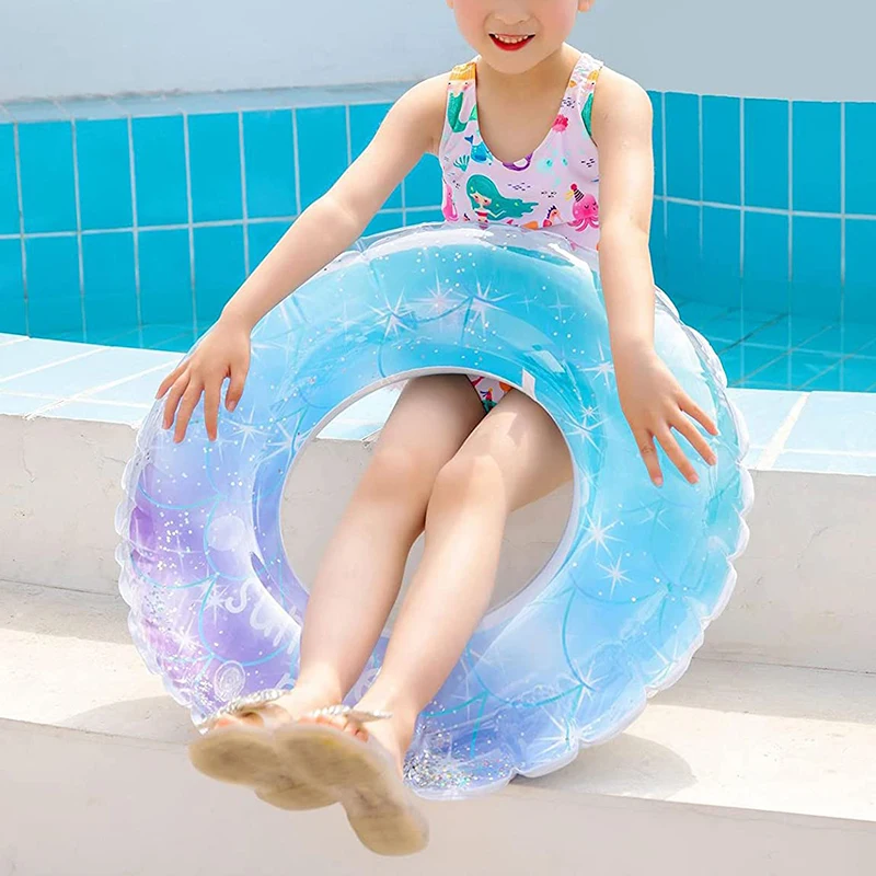 

Kids Pool Adults Swim YUYU for Inflatable Circle Ring Sky Tube Party Summer Beach Pool Ring Toys Starry Swimming Float Pool Floa