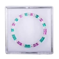 precision cut equal size perfect color gradiation 40mm created synthetic gemstone for brands watch parts