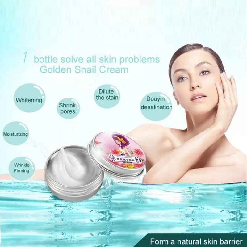 Snail Face Cream Moisturizing Anti-Aging Whitening For Care Acne Anti Wrinkle Superfine skin care 70 | Красота и здоровье
