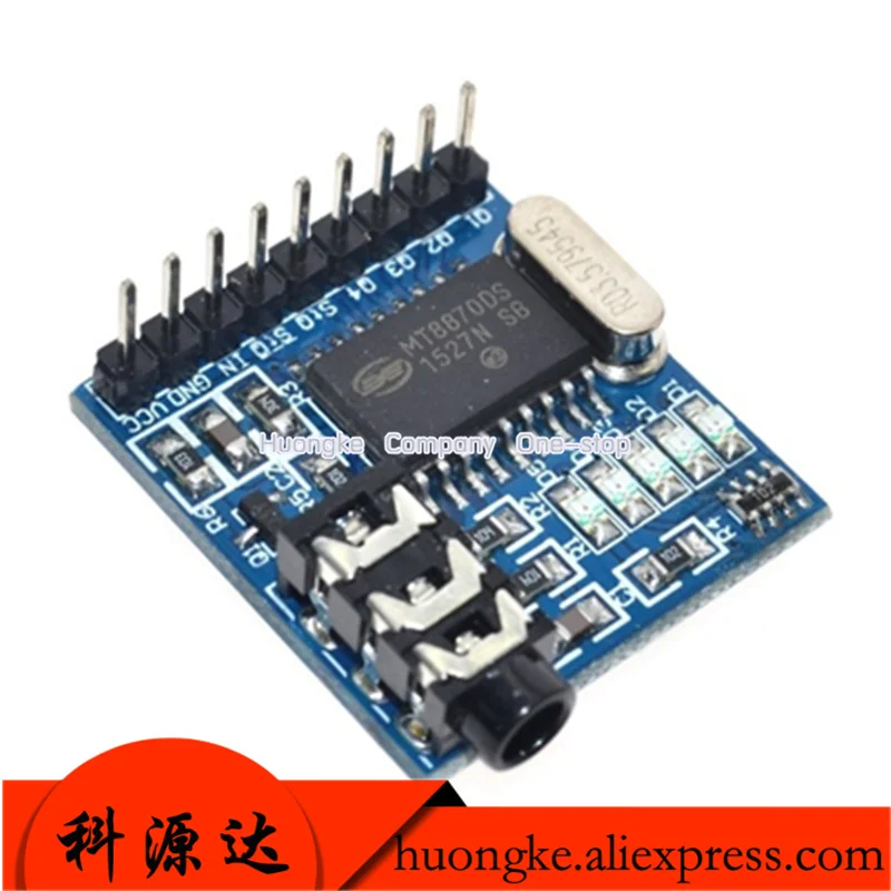 1 шт. MT8870 MT8870DS DTMF декодирование голоса Модуль телефона модуль управления
