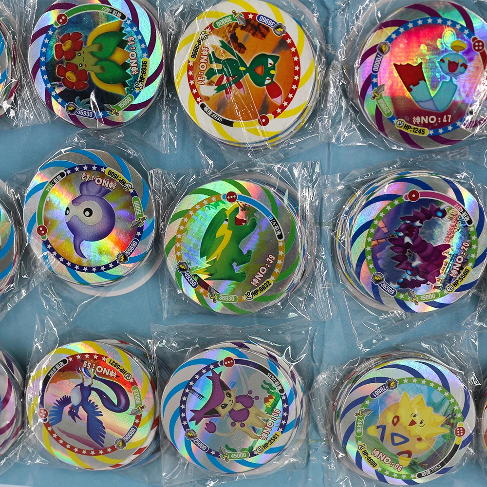 Открытки с покемоном для детей 12 шт. коллекции игрушек Dragon Ball Z супер блестящие