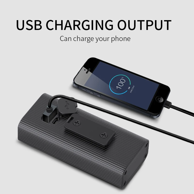 

1200Lumen Bike Light 5200mAh IPX65 Waterproof LED Bicycle Front Light USB Rechargeable LED Cycling Flashlight As Power Bank