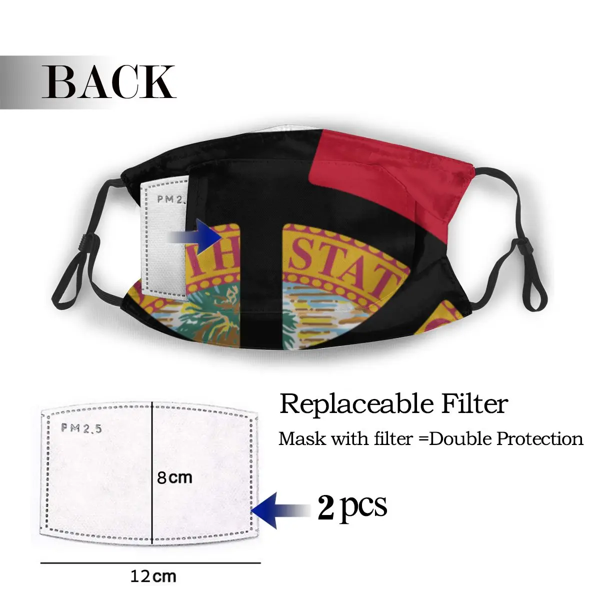 Защитная маска с фильтрующим уплотнением для профессиональной баскетбольной