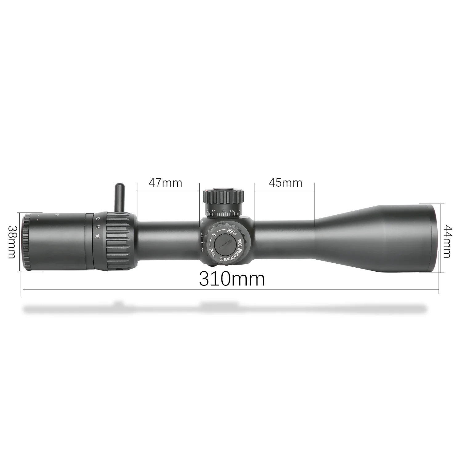 Тактический прицел MR Pro 4-16X44SFIR FFP первый Focal Plane Hunting Air Riflescope R & G освещенные