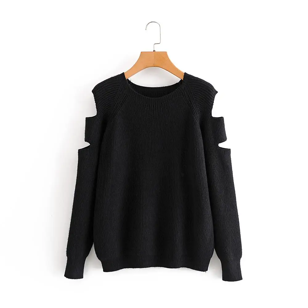 

2020 autumn new long-sleeved bottoming shirt t-shirt student loose off-the-shoulder top all-match pullover sweater