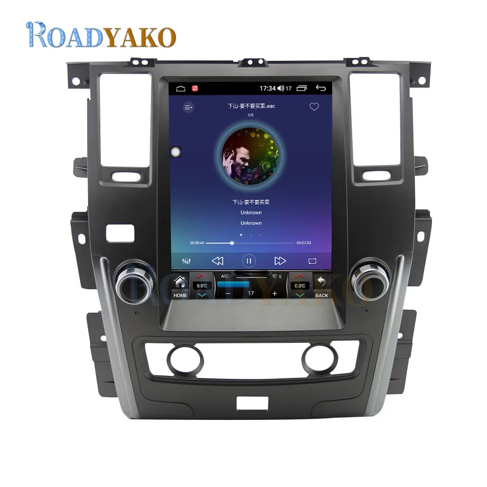 

Android 10.0 Octa Core 6G+128G For Nissan Patrol 2010-2018 Car Radio Stereo 12.1" Auto GPS Navigation Tesla Style Tape Recorder