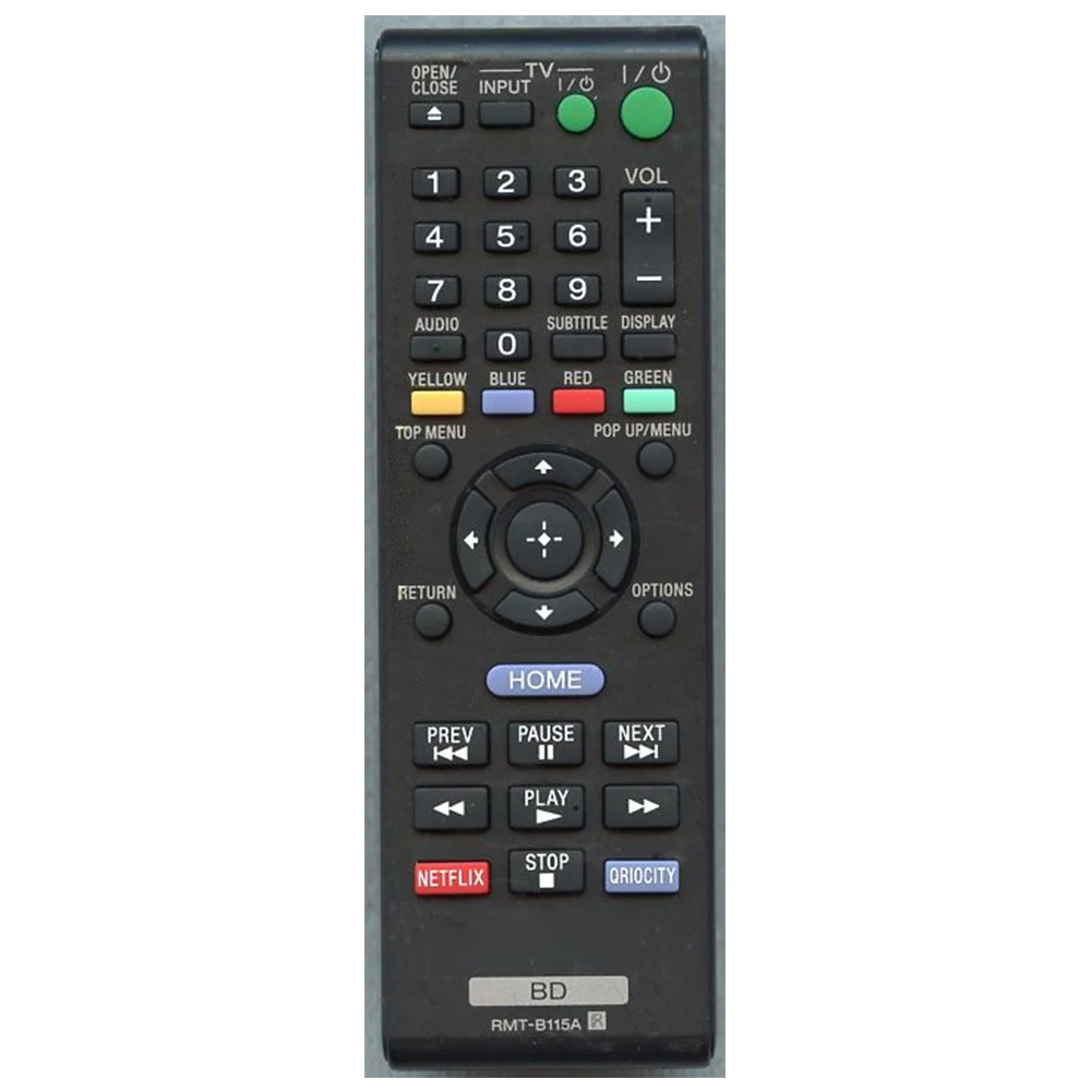 Новый оригинальный RMT B115A для Sony Blu Ray DVD Дистанционное Управление BDP S480 S2100 S280