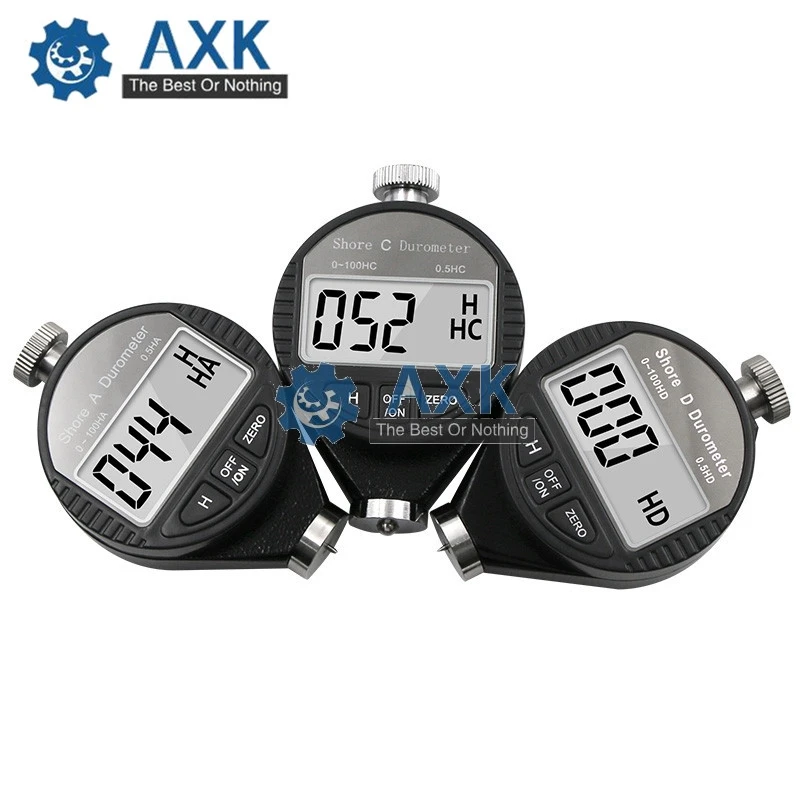 HA HD HC Digital dial indicator Durometer Hardness Tester Meter Shore A for Plastic leather rubber multi-resin LT-278 | Инструменты