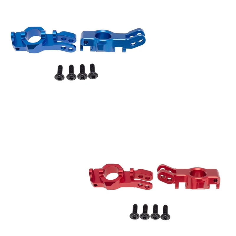 

2Pcs Aluminum Front / Rear C Hub Stub Axle Carriers for 1/10 Redcat Blackout XTE SC XBE (Pro) Upgrade Parts