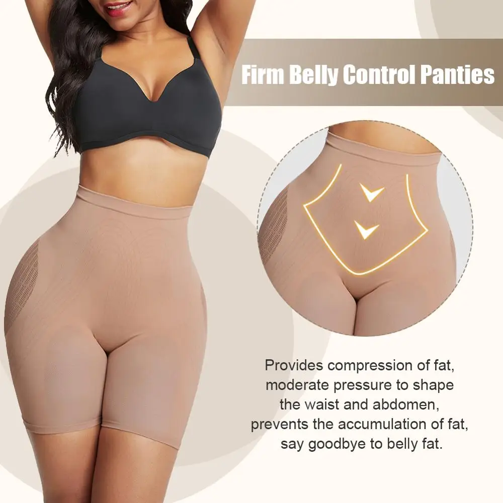 Бесшовные Для Женщин Прикладом Body Shaper животик Управление трусики увеличитель