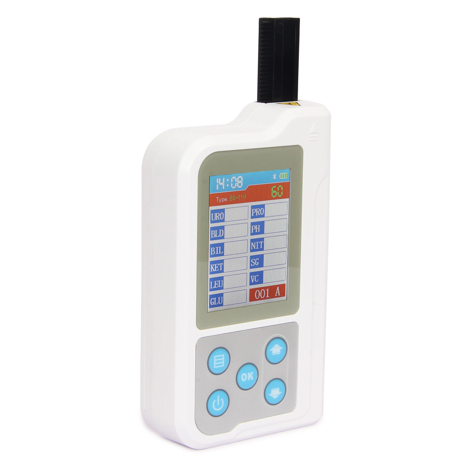 CONTEC LCD Portable Urine Analyzer GLU BIL SG KET BLD PRO URO NIT LEU VC PH USB 11parameter test strip BC401 | Красота и здоровье