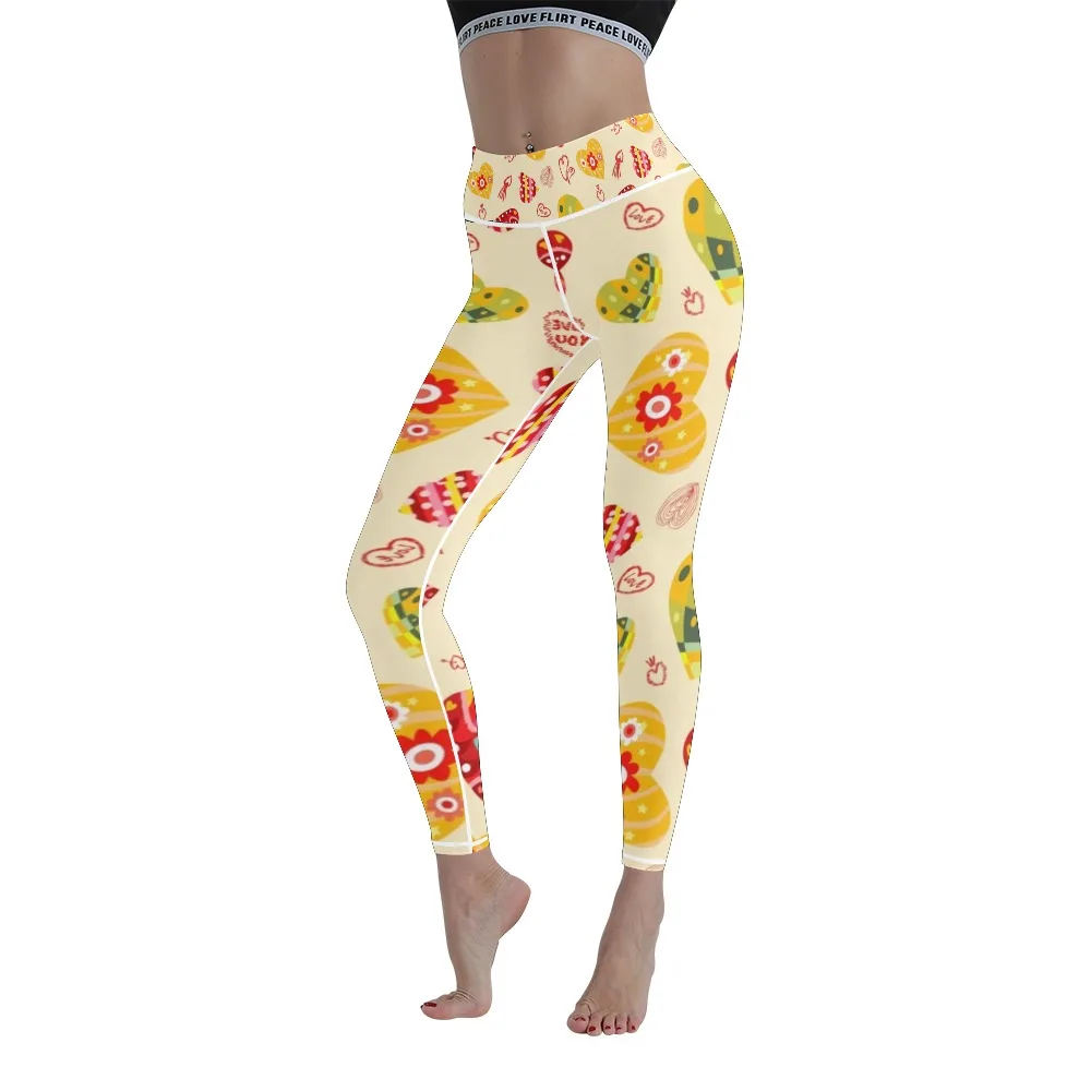 

Spring and Summer Breathable Digital Printing Fitness Women Yoga Nine Pants Push Up High Waist Yoga Pants Leggings Tight Pants