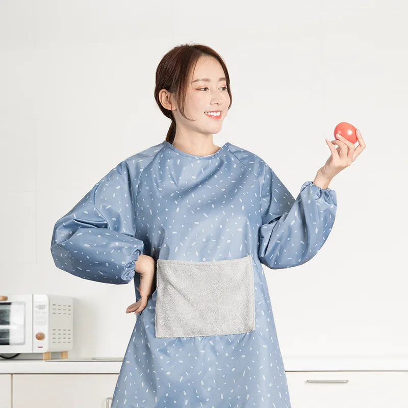 Home Cloth Hand Wipe Apron Pure Cotton Fashion Cooking and Kitchen Oil-proof Overalls | Канцтовары для офиса и дома