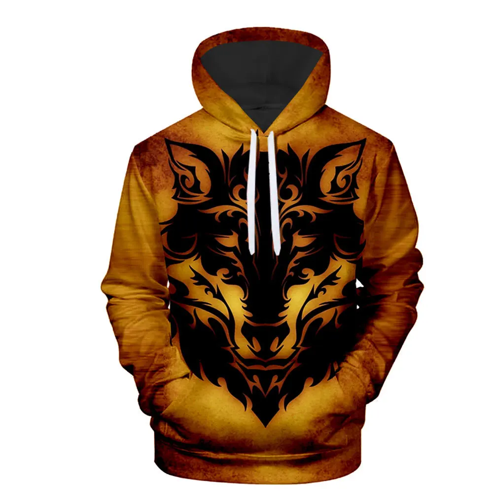 

Men's Realistic Animal Tiger Print 3D Hoodie Comfortable Fashion Sweatshirt Casual Pullover