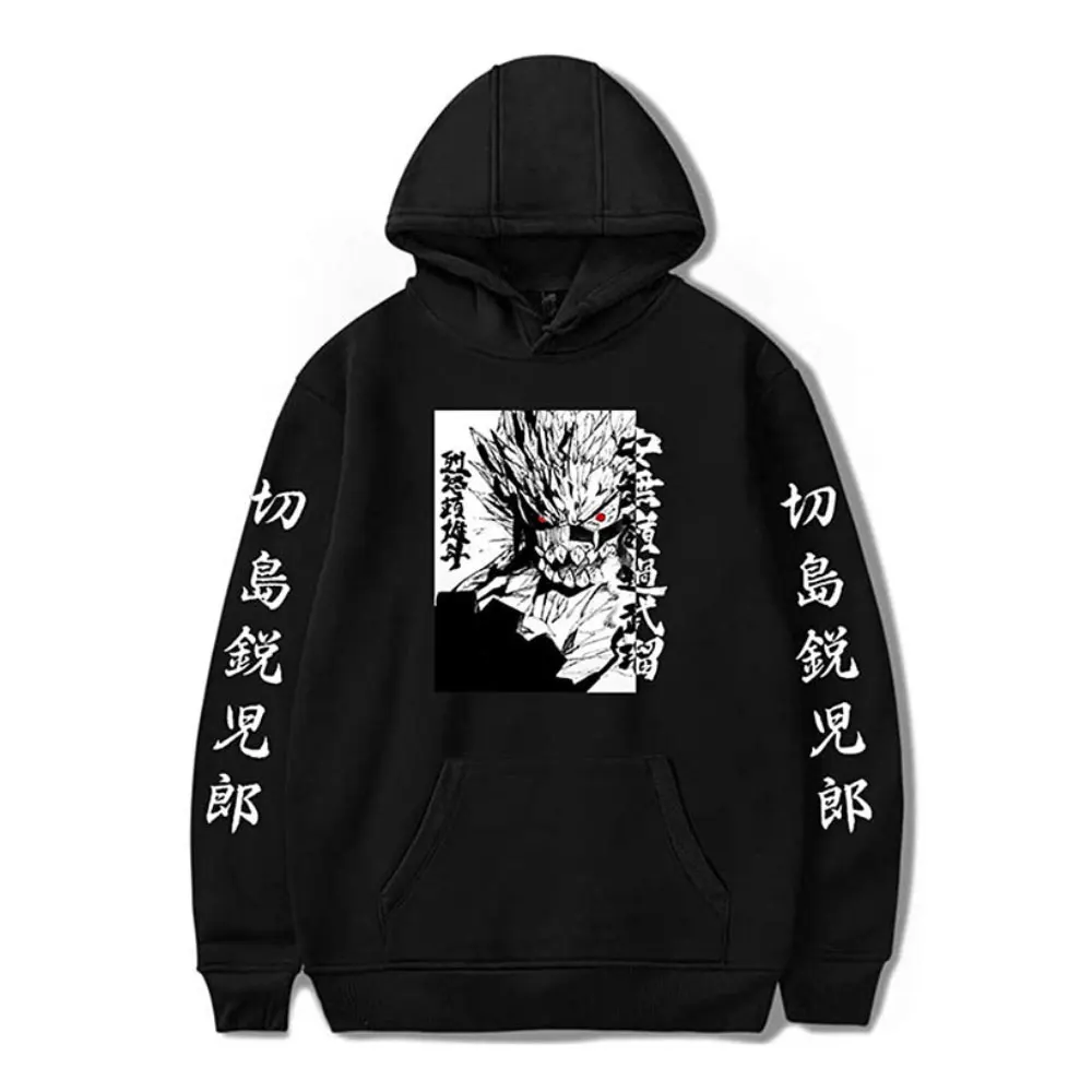 

ZOTTSOZ Hoodies Women Men Fashion Japanese Anime Print Hooded Pullover Korean Streetwear Harajuku Casual Loose Sweatshirts Tops