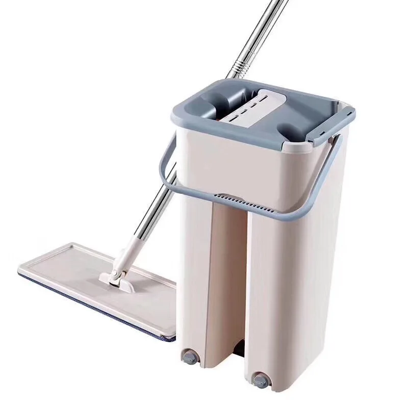 VIP Волшебная швабра Бесплатная ручная с ведром Прямая поставка домашняя кухонная