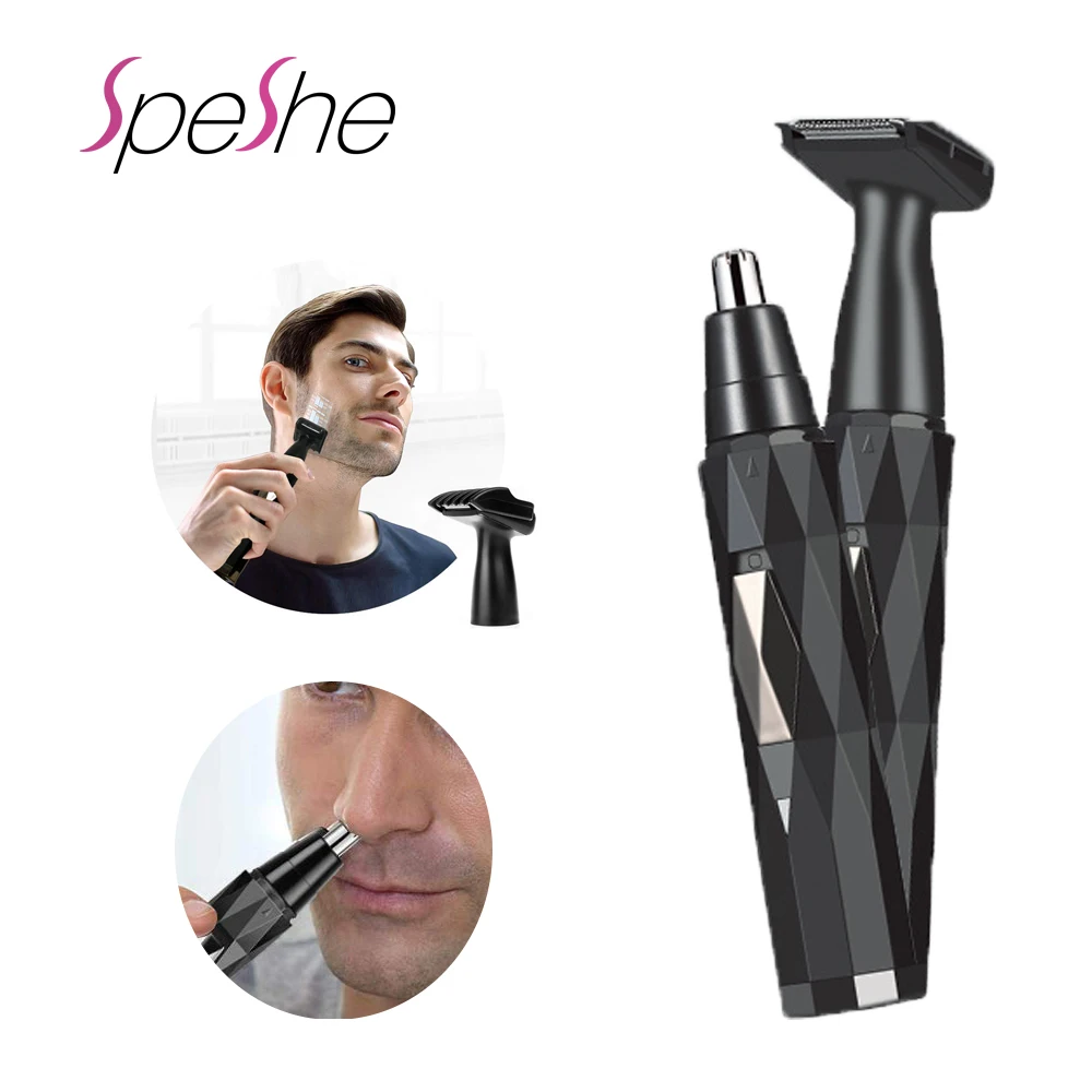 

Электрический триммер для волос в носу, триммер для чистки ушей и лица, бритва для удаления волос в носу, бритва для мужчин и женщин