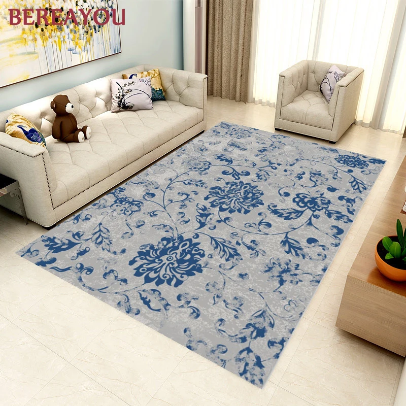 Прямоугольный ковер Геометрический стиль нескользящий и ковры для дома гостиной