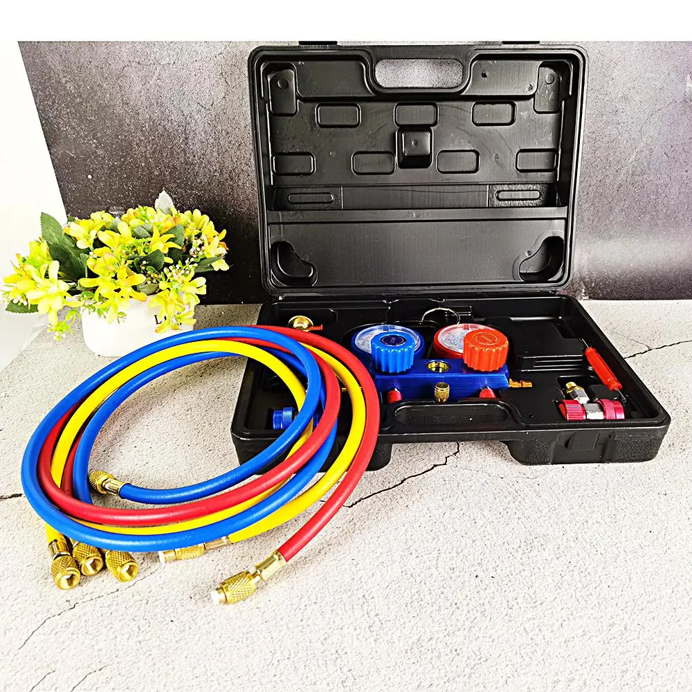 Фториметр для кондиционера перезаряжаемый шланг автомобиля измеритель