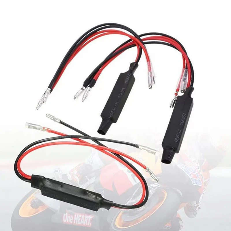 

40 см мотоциклетные 12 В нагрузочные резисторы, Светодиодный проблесковый резистор, указатели поворота, индикаторы поворота 10 Вт, резисторы с...