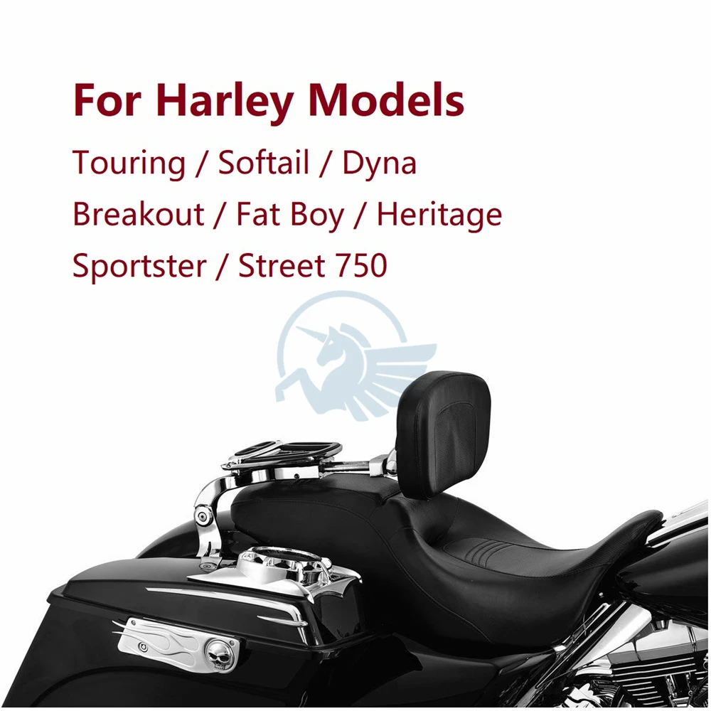 Спинка для пассажирского водителя спинка спины Harley Davidson Touring Road King Street Glide Breaking Fat