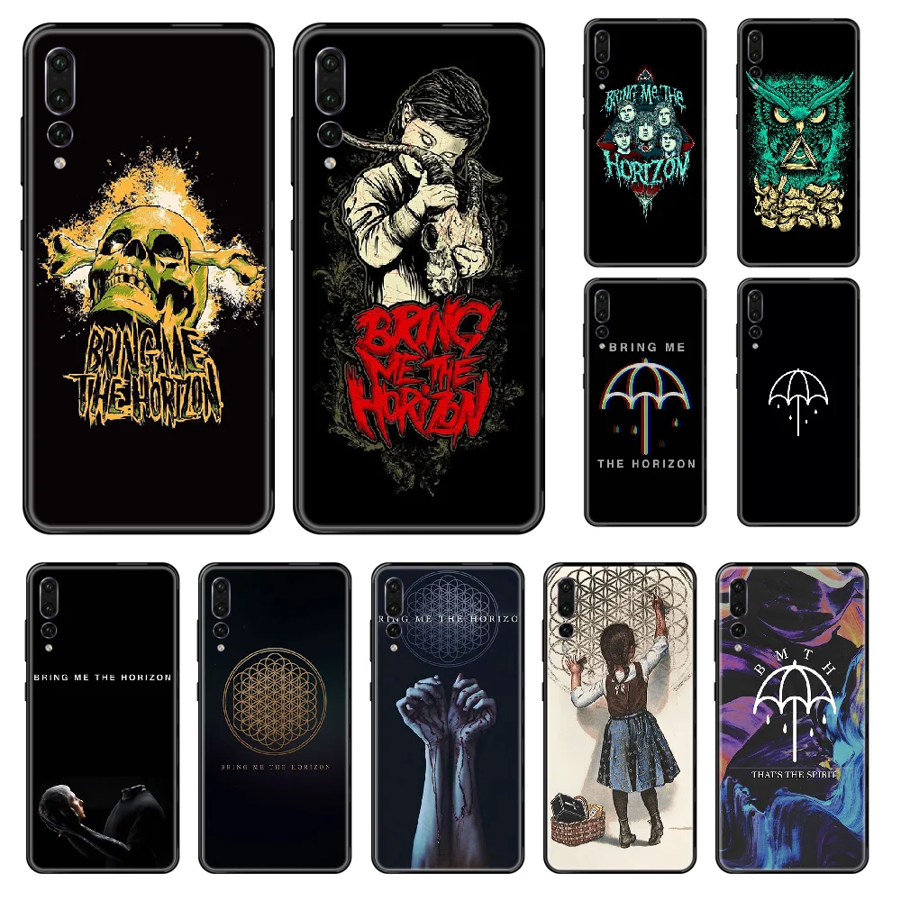 Для мобильных телефонов с надписью Bring Me the Horizon BMTH верхний чехол для телефона Huawei P