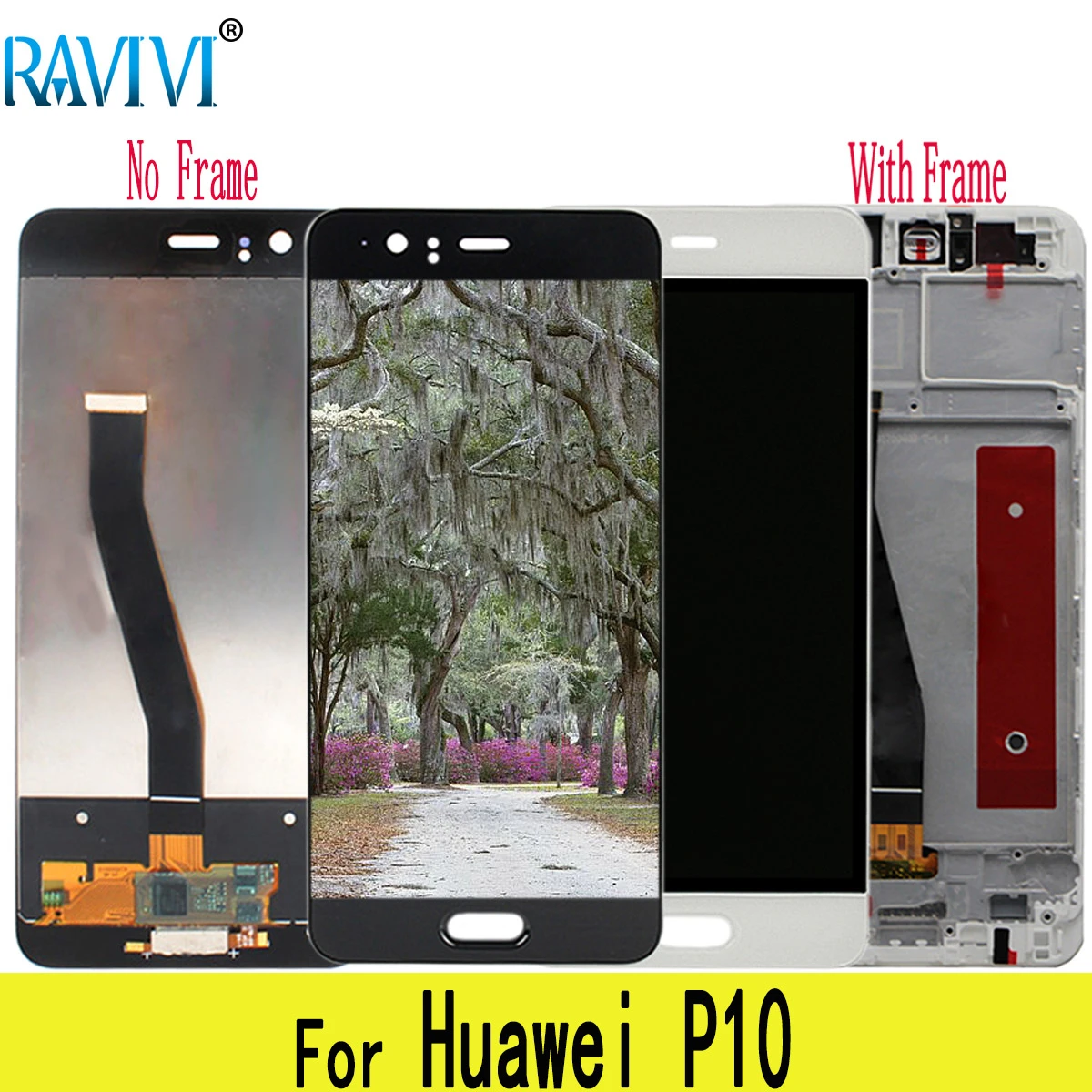 ЖК-дисплей 5 1 дюйма для Huawei P10 с сенсорным экраном и дигитайзером в сборе замена