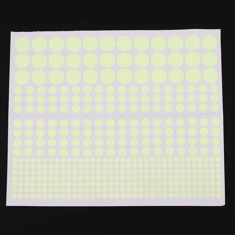 407 шт. светящиеся флуоресцентные настенные наклейки сделай сам | Дом и сад