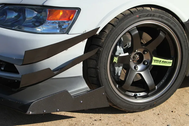 FRP стекловолокно передние кандарды подходят для 04-07 Lancer Evolution EVO 8-9 VOL VTX стиль