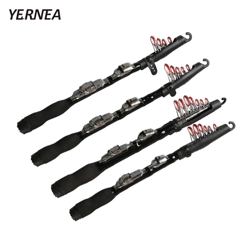 

Mini 1.0M - 2.3M Portable Telescopic Fishing Rod Spinning Carbon Fish Hand Fishing Tackle Sea Rod Ocean Rod Fishing Pole Pesca