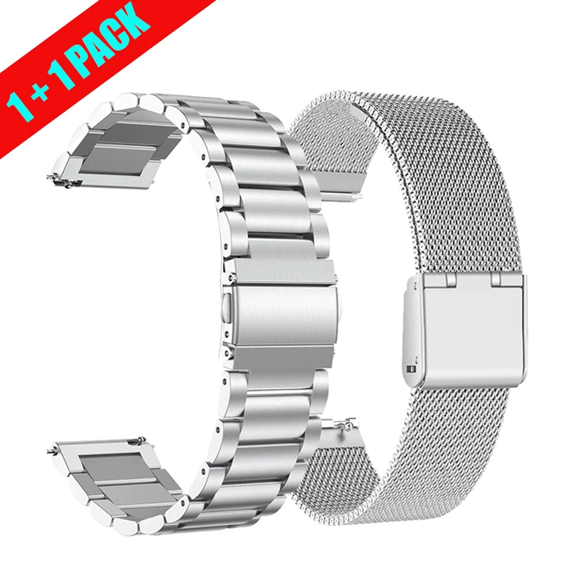 

Stainless Steel Bracelet For Imilab KW66 Watchbands 22MM Metal Strap For Imilab KW66 Smart Watch Wristband pulsera Accessories