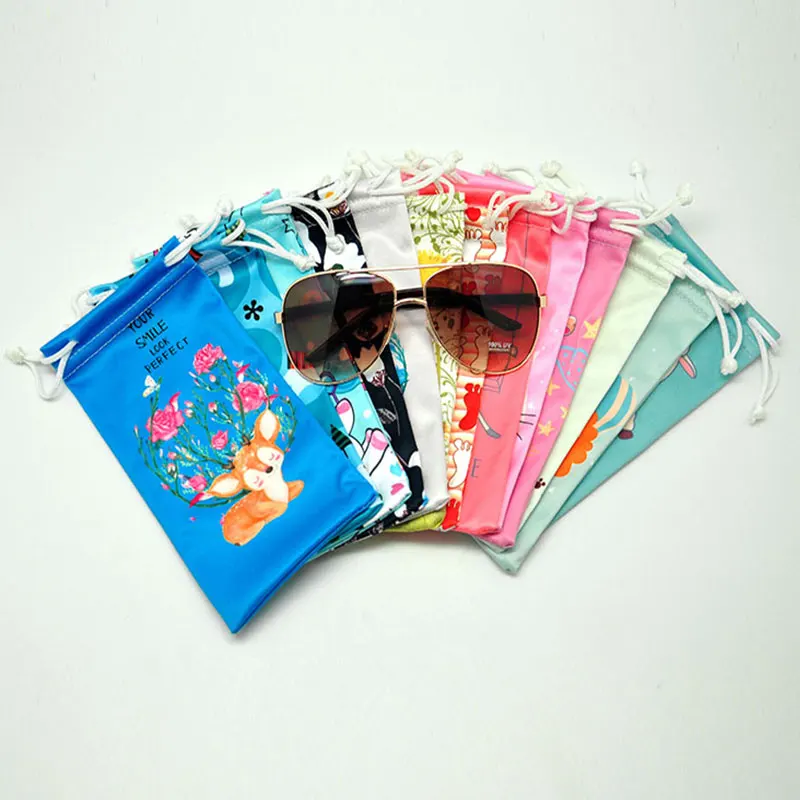 

5 шт микрофибра мягкая ткань водонепроницаемые солнцезащитные очки Пылезащитная сумка портативный футляр для очков контейнер связывающий ...