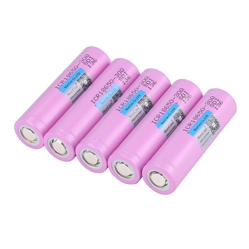 Meetcute 18650 батарея INR 3 7 V 3000mAh INR18650 30Q литий-ионная аккумуляторная для ноутбука